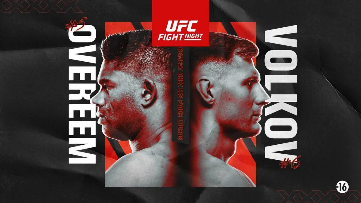 Alistair Overeem / Alexander Volkov MMA MMA : Ultimate Fighting Championship 2021