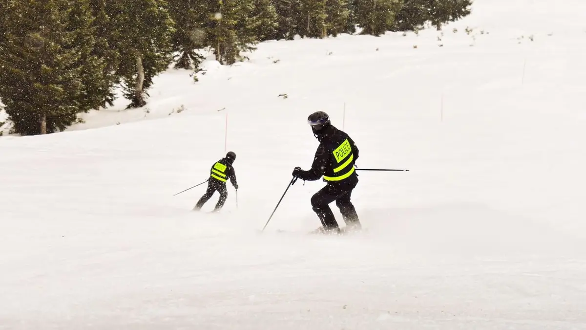 Visuel de Alpes : quand la police chausse les skis