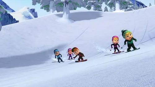 Alvinnn !!! et les Chipmunks S05E03 Chute libre / Le yéti