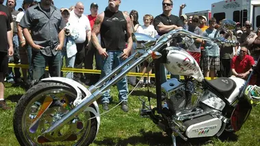 La moto de Mountain Creek