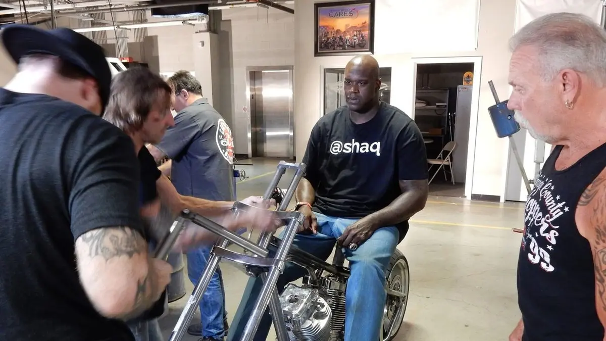 American Chopper avec Shaquille O'Neal