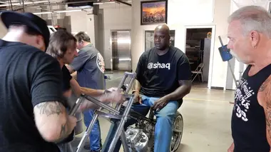 American Chopper avec Shaquille O'Neal Shaquille O'Neal