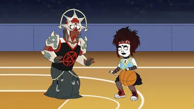 La fille qui criait au Space Jam