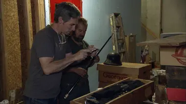 American Pickers, la brocante made in USA S07E30 Grange rouge et groupe de musique