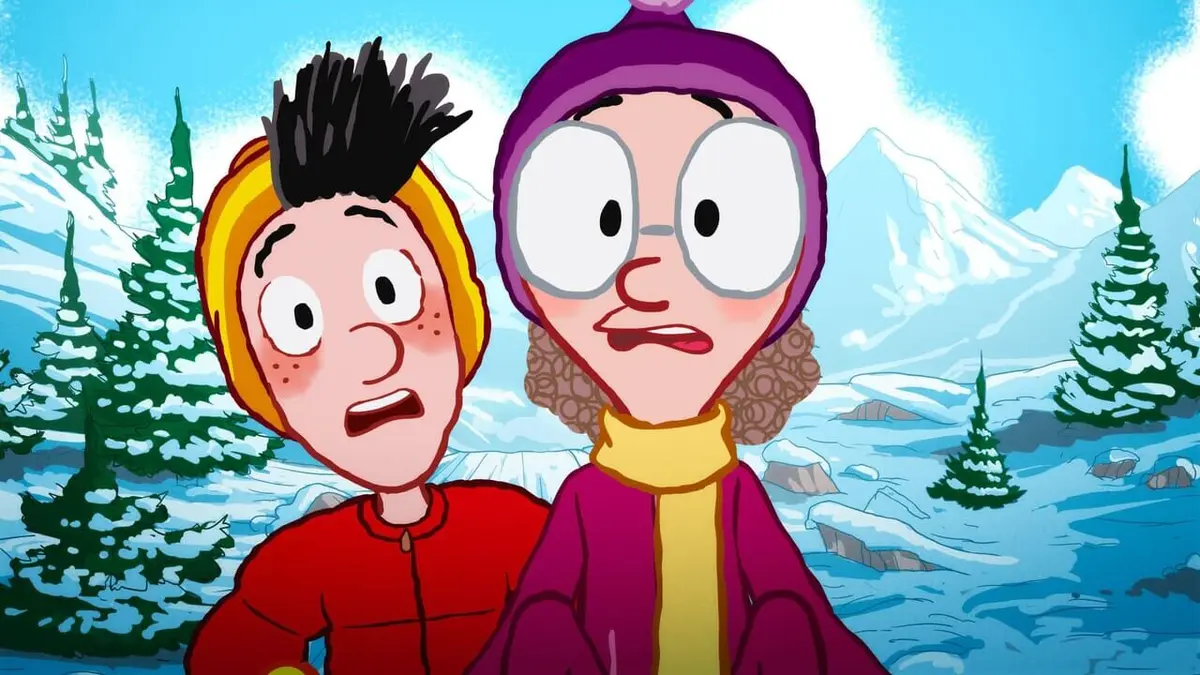 Anatole Latuile S02E52 Le concours de bonhomme de neige
