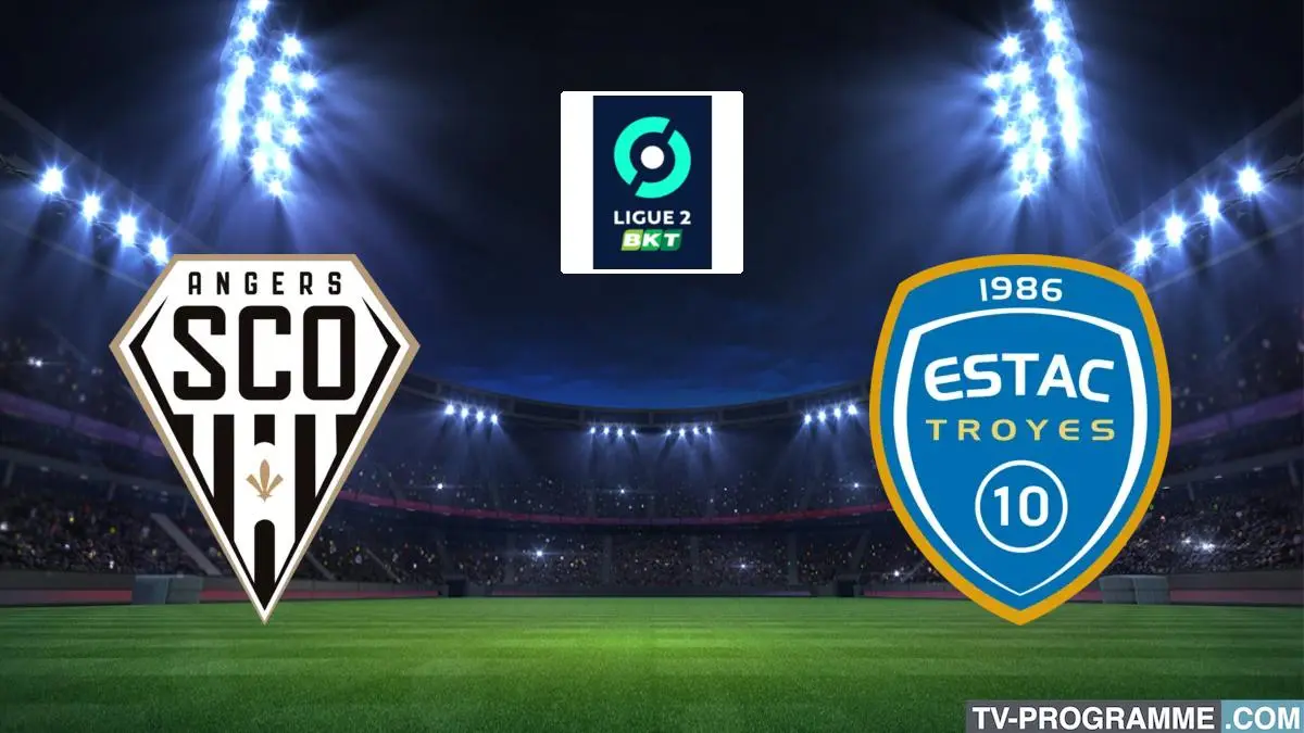 Angers / Troyes Football Ligue 2 BKT 2023/2024