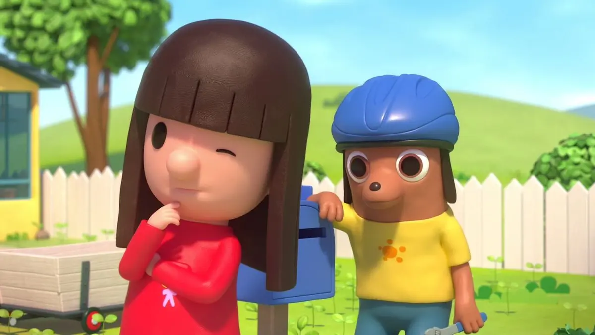 Anna et ses amis S01E09 Le vélo