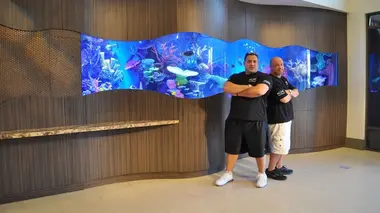 Aquamen Un aquarium pour Noël