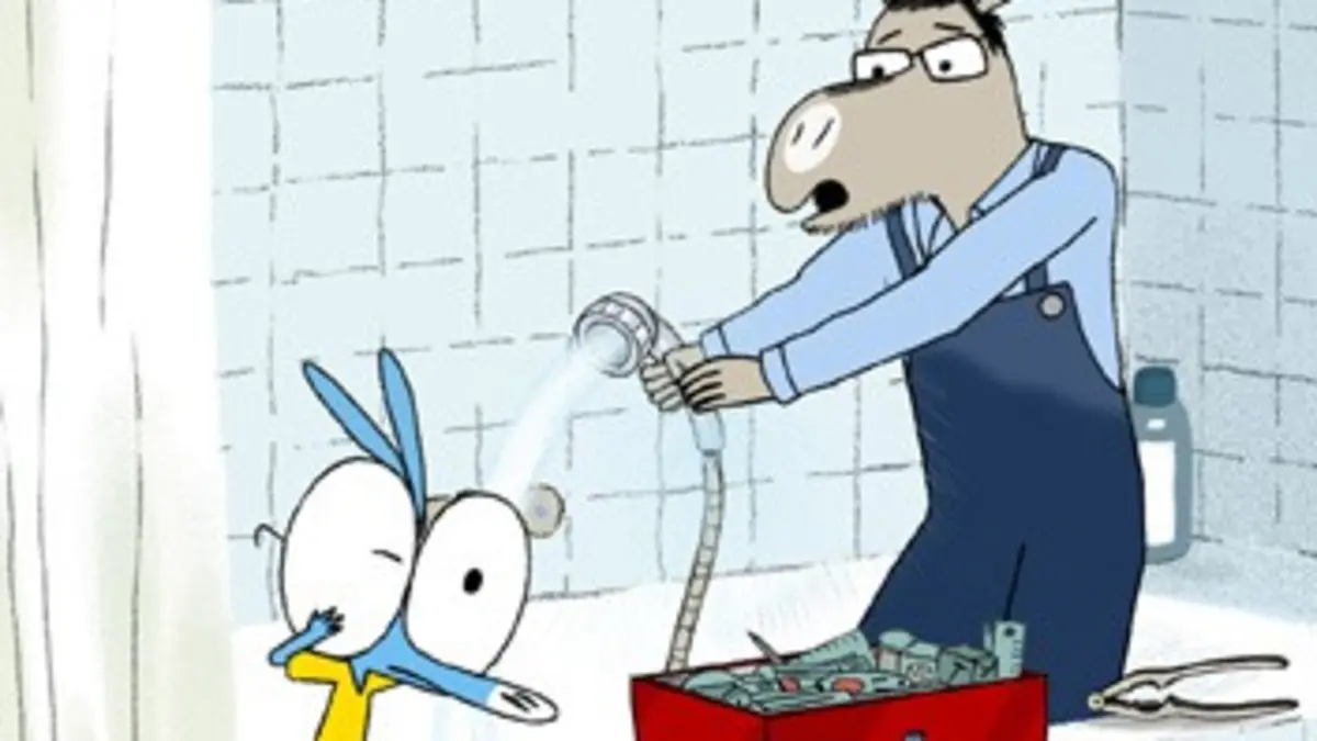 Ariol S01E26 Piscine. - Pique-nique. - Papa bricole