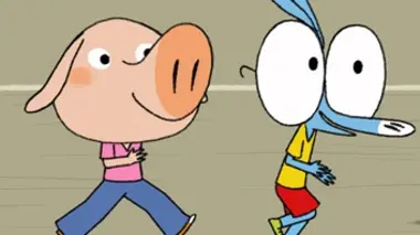 La course. - Le fond de teint. - Matin de neige