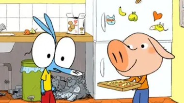 Mamie dans le métro. - La lumière dans le couloir. - Chez Ramono