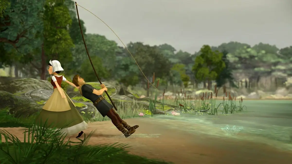 Arthur et les enfants de la Table ronde S02E41 Le gouffre de l'oubli