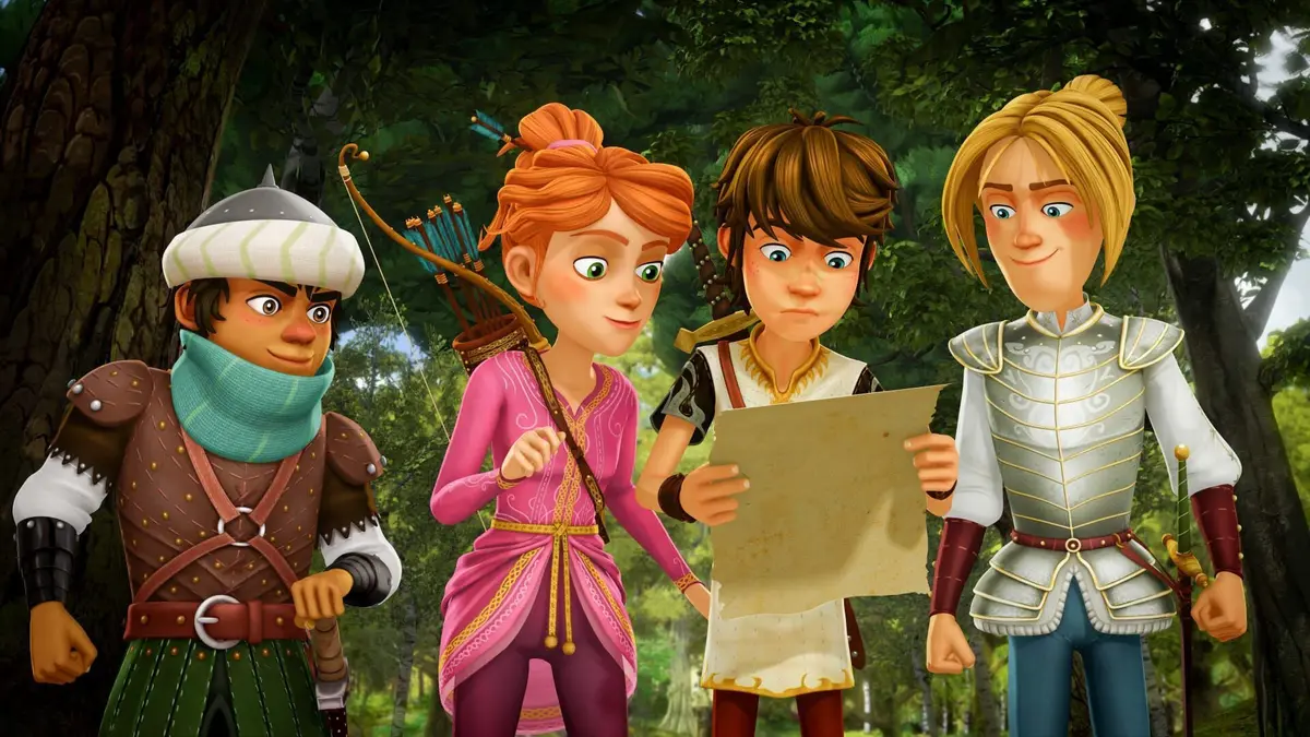 Arthur et les enfants de la Table ronde S01E24 Sagremor, tueur de géant