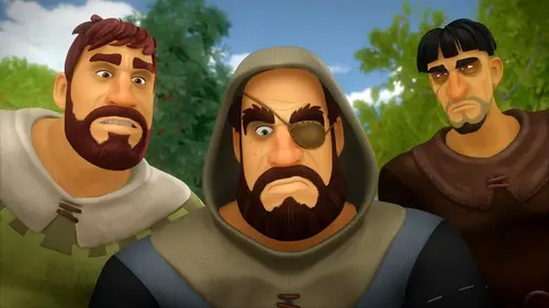 Arthur et les enfants de la Table ronde S02E12 Aiguille contre épée