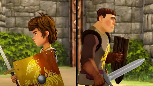 Arthur et les enfants de la Table ronde S02E32 La fontaine de Barenton