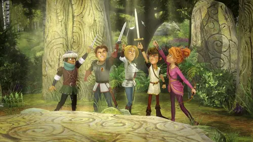 Casting Arthur et les enfants de la Table ronde S01E15 Le chaudron d'abondance