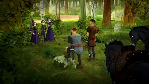 Arthur et les enfants de la Table ronde S02E31 Le bracelet d'Odin