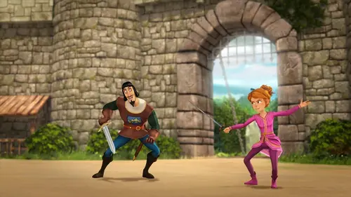 Arthur et les enfants de la Table ronde S02E39 Le roi et le Dragonnet