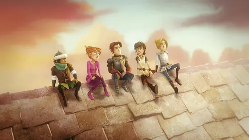 Arthur et les enfants de la Table ronde S01E52 Tapisserie royale