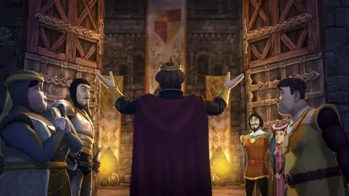 Arthur et les enfants de la Table ronde S01E42 Le siège de Camelot