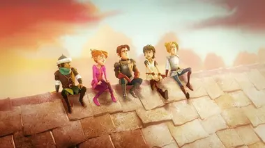 Arthur et les enfants de la Table ronde S01E31 L'armure hantée