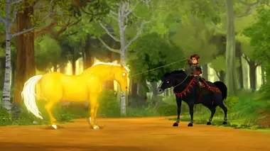Arthur et les enfants de la Table ronde S02E04 Le cheval doré