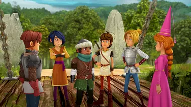 Arthur et les enfants de la Table ronde S02E15 Le lac des landes givrées
