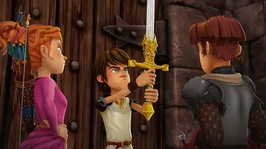 Arthur et les enfants de la Table ronde S02E16 Le garde envoûté