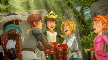 Arthur et les enfants de la Table ronde S02E21 Le gardien