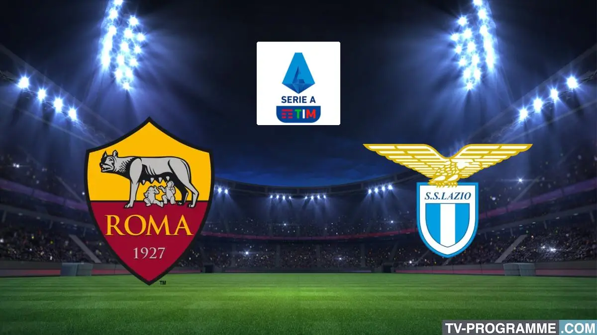 AS Roma / Lazio Rome Football Serie A 2023/2024