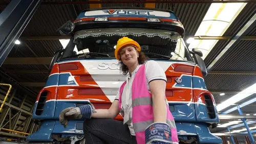 Les routiers de l'extrême S09E04 Route à haut risque