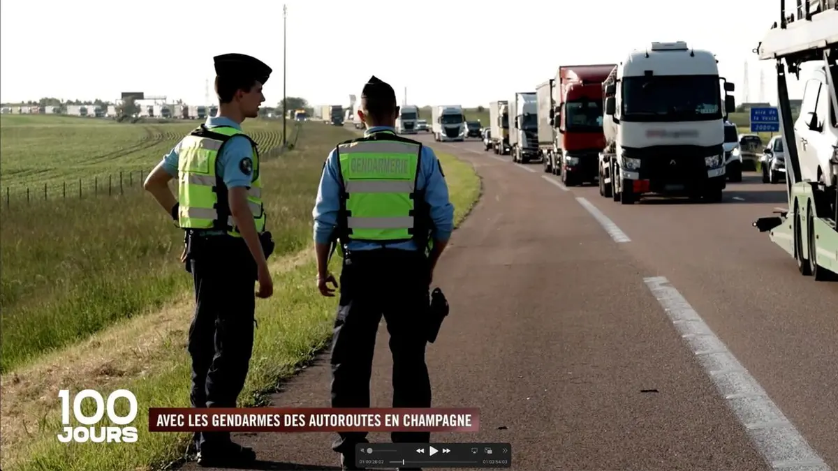 Au coeur de l'enquête 100 jours avec les gendarmes des autoroutes de Champagne