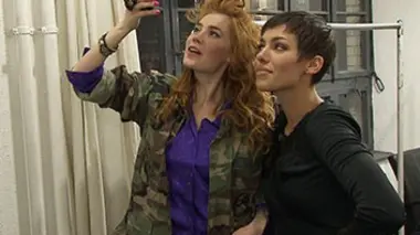 Alina Süggeler et Palina Rojinski