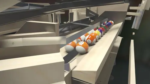 Au coeur des machines S01E07 Du billard à la machine à glaçons