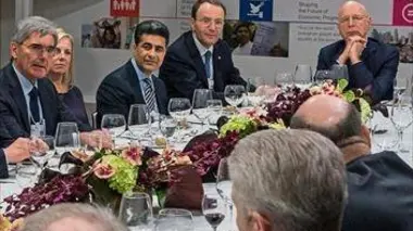 Au coeur du forum de Davos