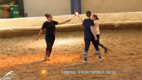 Au galop ! Un spectacle de feu