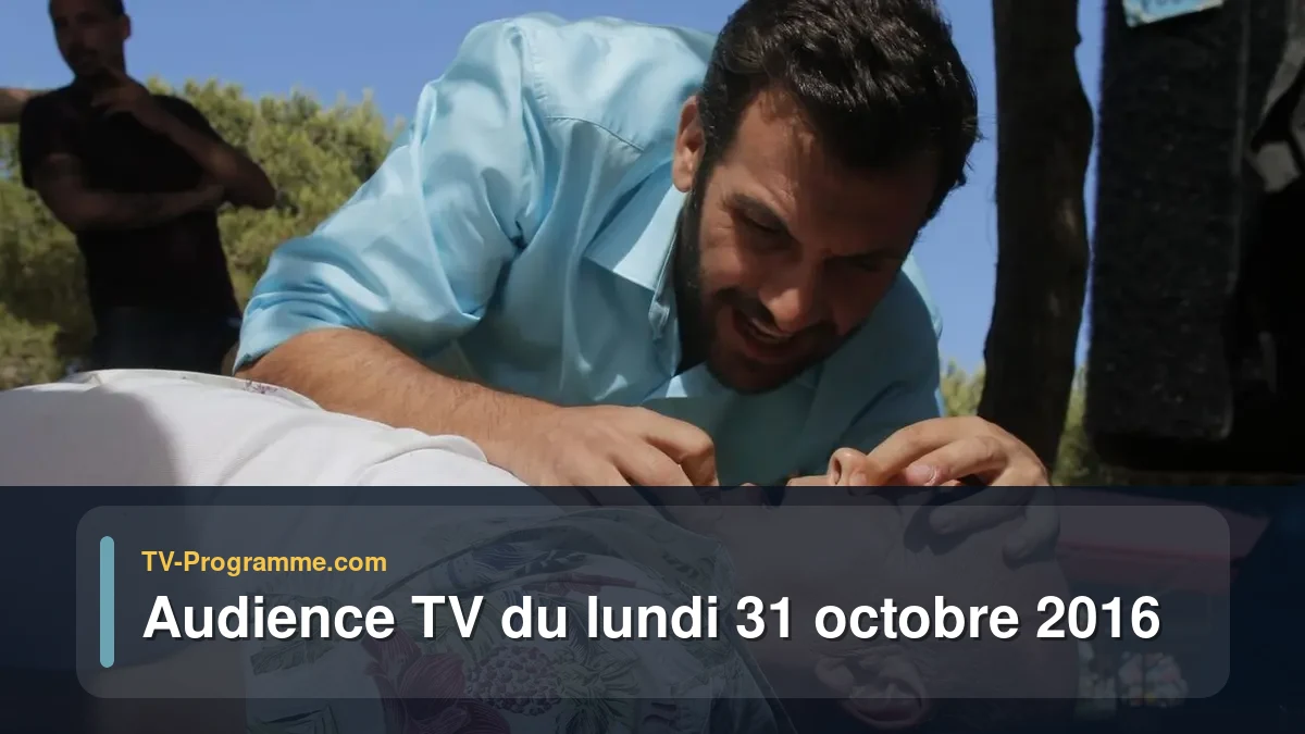 Audiences TV et audimat en prime time du Lundi 31 octobre 2016