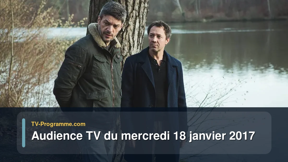 Audience TV du Mercredi 18 janvier 2017