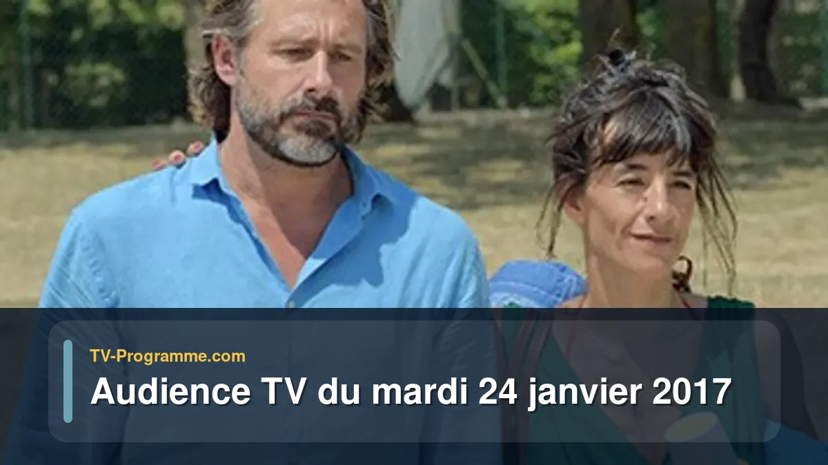 Audience TV du Mardi 24 janvier 2017