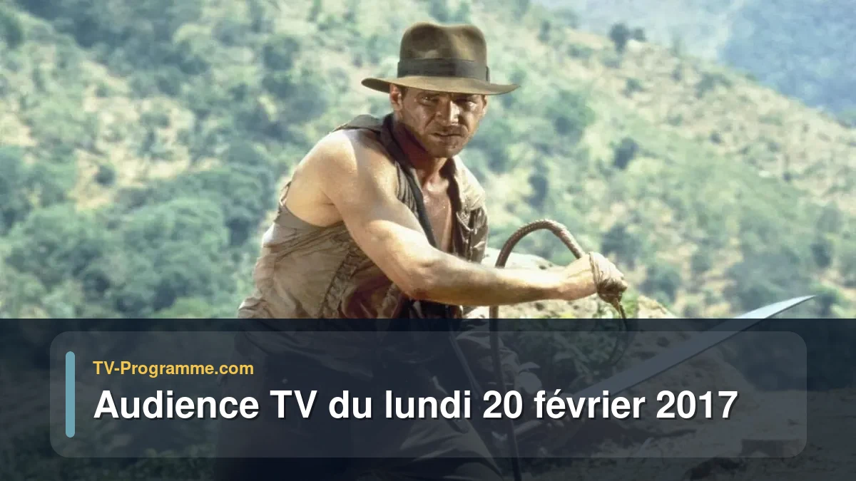 Audience TV du Lundi 20 février 2017