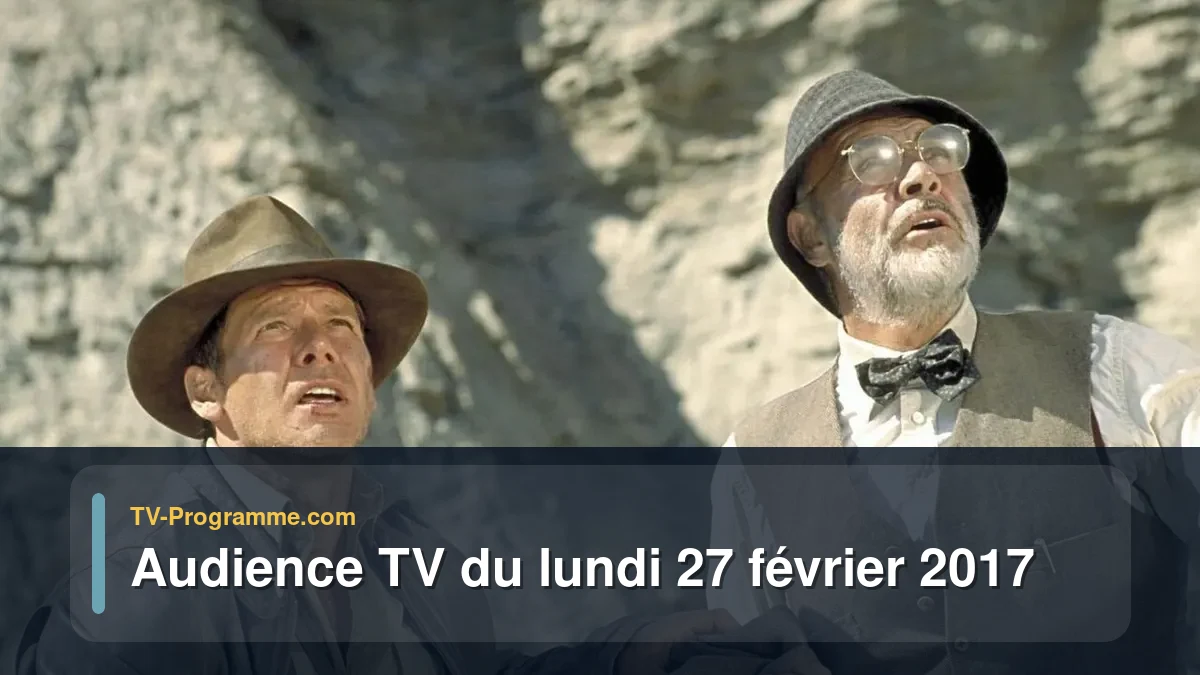 Audience TV du Lundi 27 février 2017