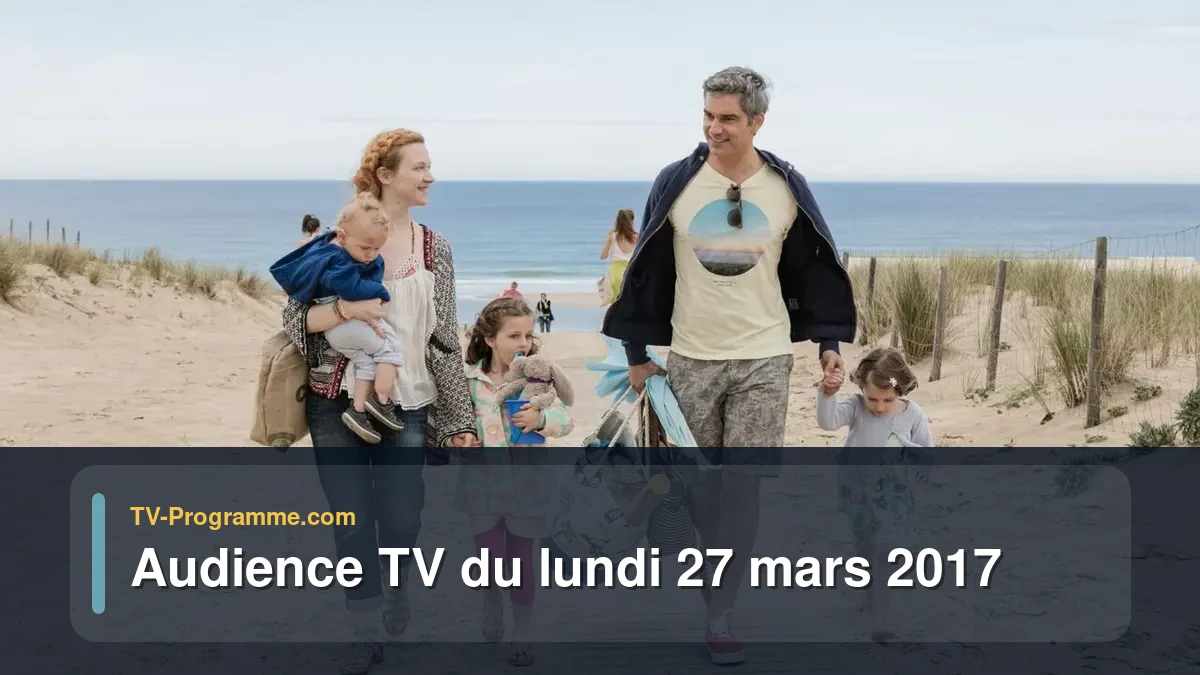 Audiences TV et audimat en prime time du Lundi 27 mars 2017