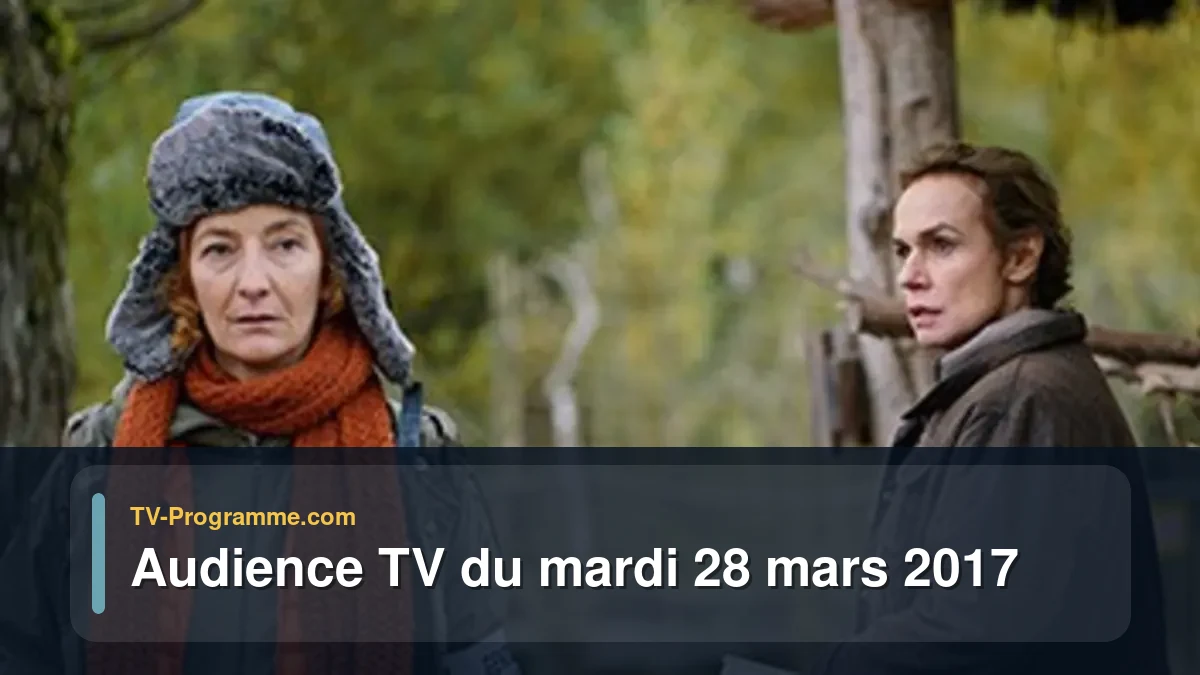 Audiences TV et audimat en prime time du Mardi 28 mars 2017
