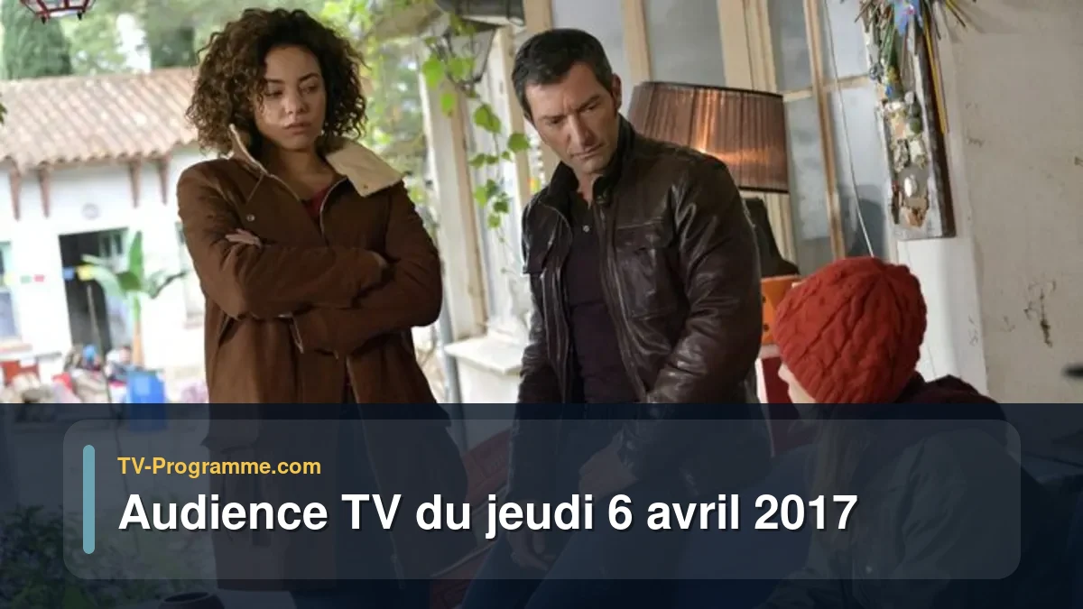 Audience TV du Jeudi 6 avril 2017