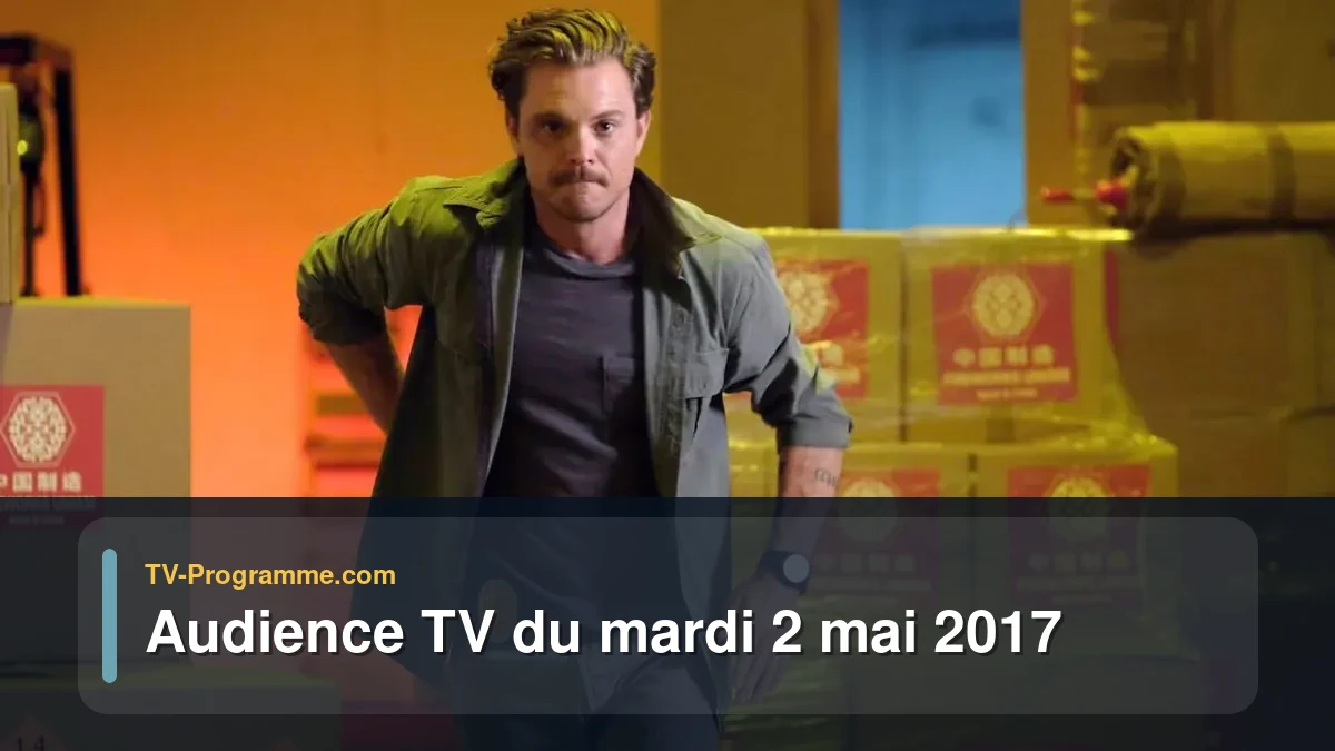 Audiences TV et audimat en prime time du Mardi 2 mai 2017
