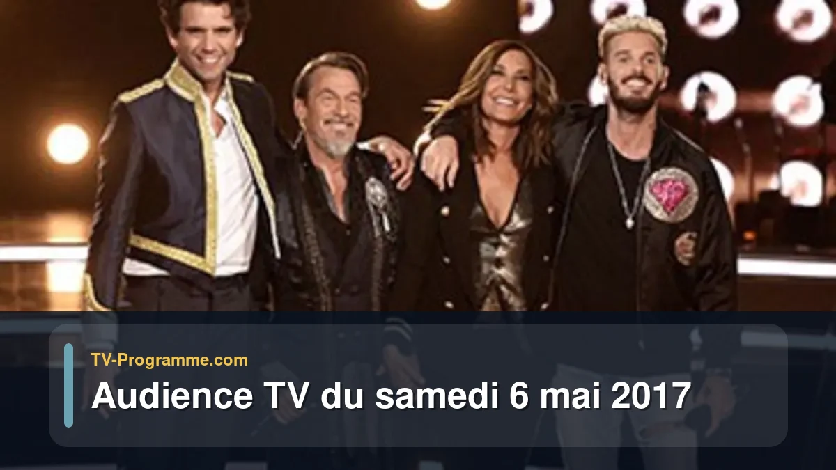 Audience TV du Samedi 6 mai 2017