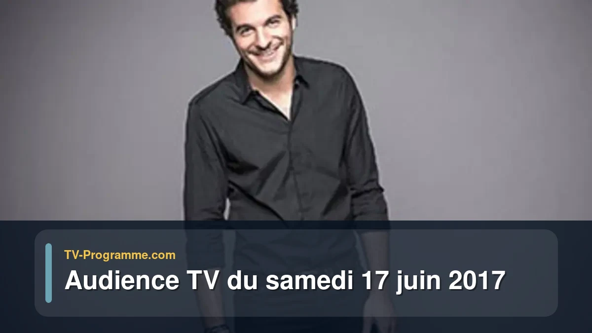 Audience TV du Samedi 17 juin 2017