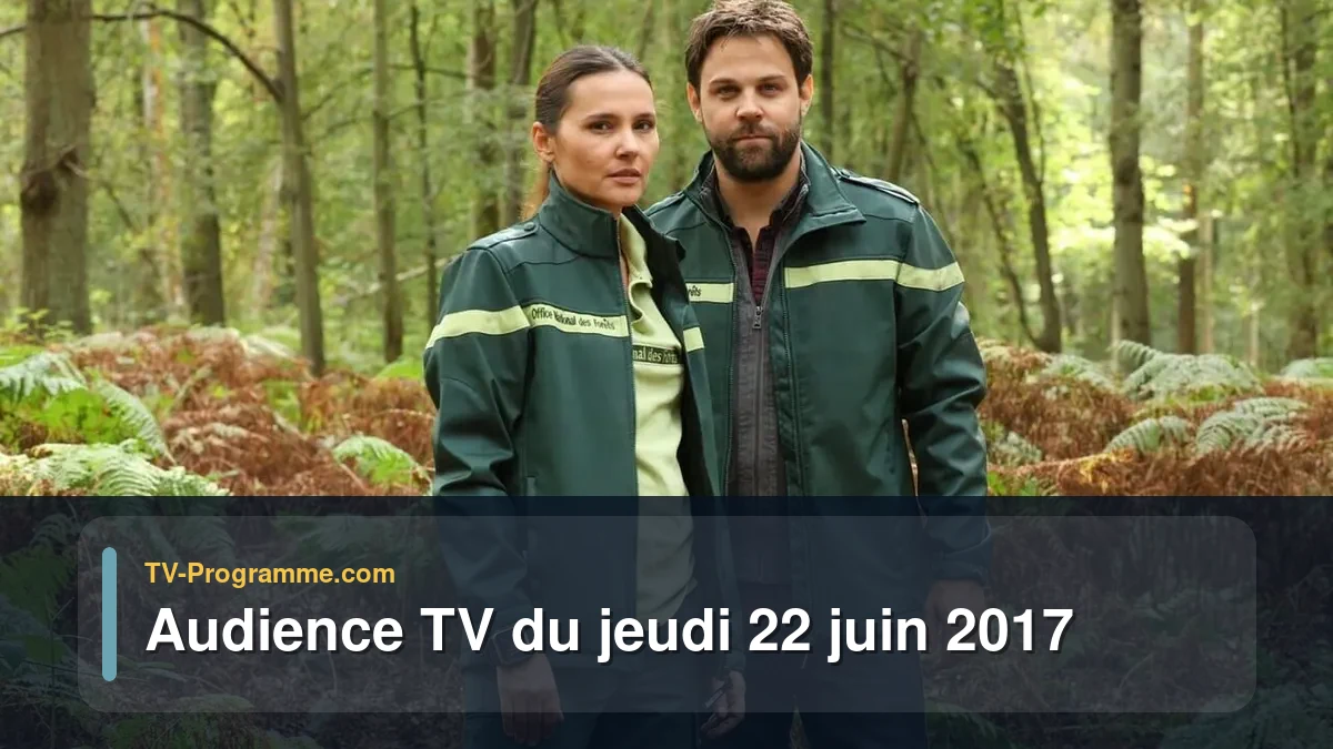 Audience TV du Jeudi 22 juin 2017