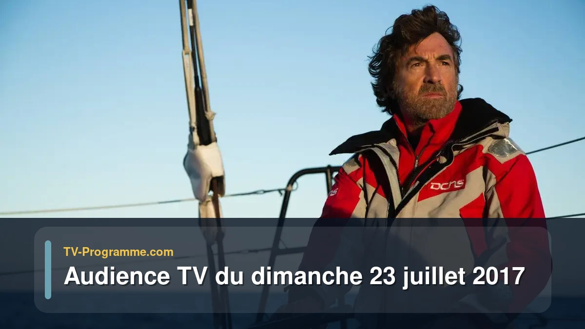 Audiences TV et audimat en prime time du Dimanche 23 juillet 2017