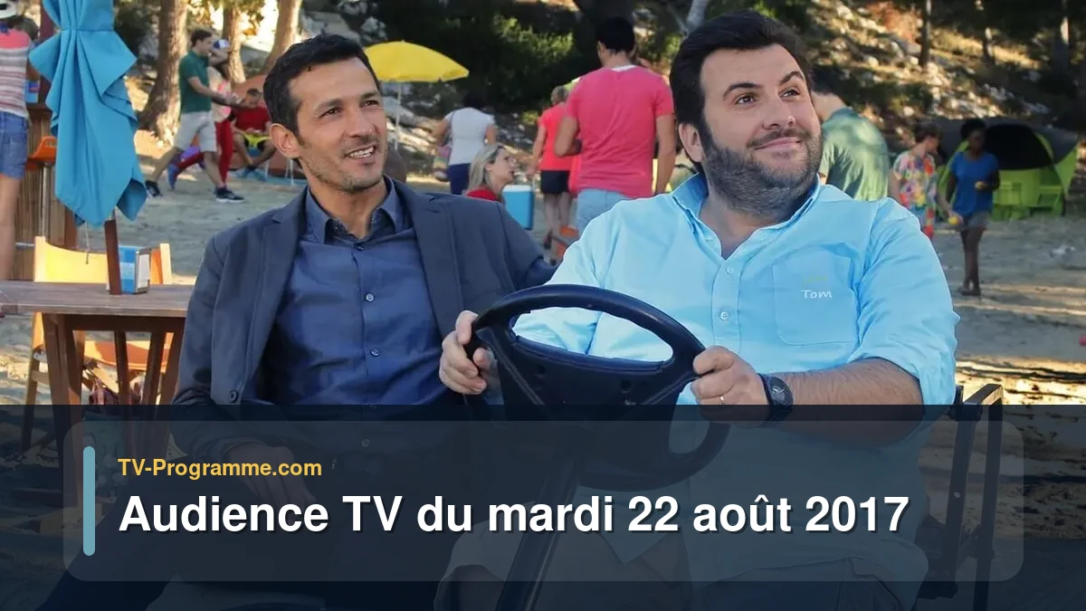 Audiences TV et audimat en prime time du Mardi 22 août 2017